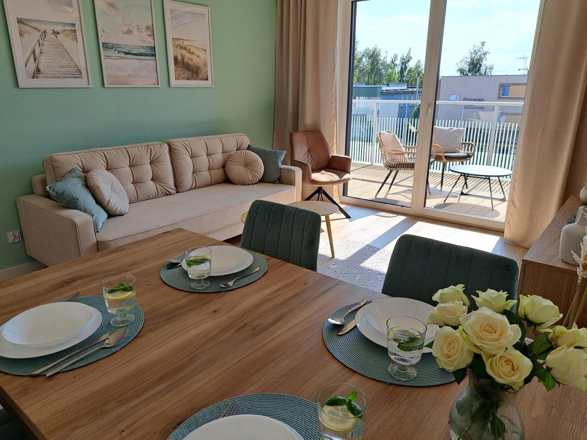 Apartament Sloneczny & Spa Plazowa A208 Грзибово Экстерьер фото